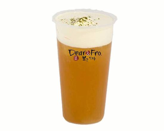 Everspring Tea with Milk Foam 四季春芝士